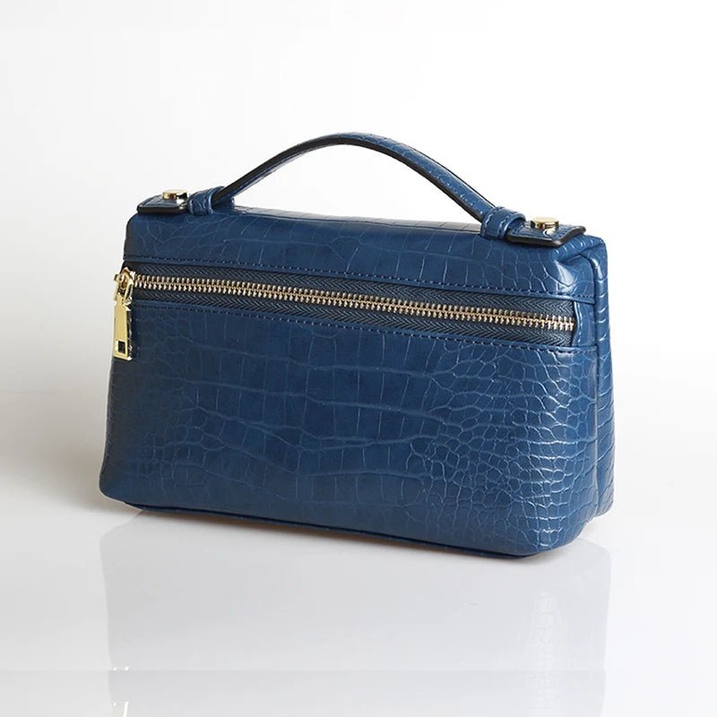Minerva Crocodile Pattern Clutch Bag - Women's Everyday Handbag - Image 10