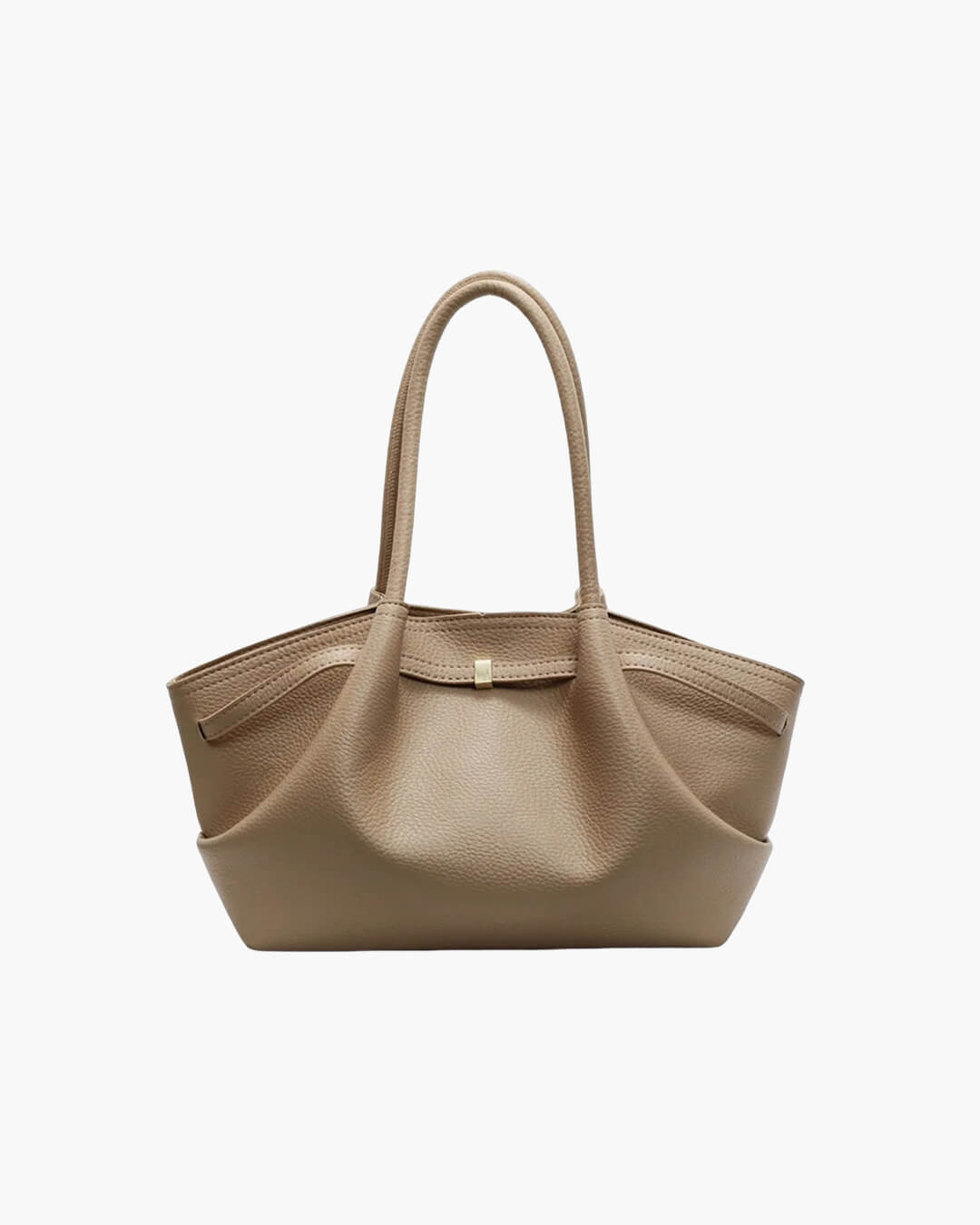 Sandy Shoulder Tote Bag for Women - PU Leather Everyday Handbag - Image 9