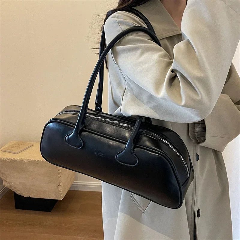 Sophia Long Handle Shoulder Bag - Women's Everyday Handbag - Image 2