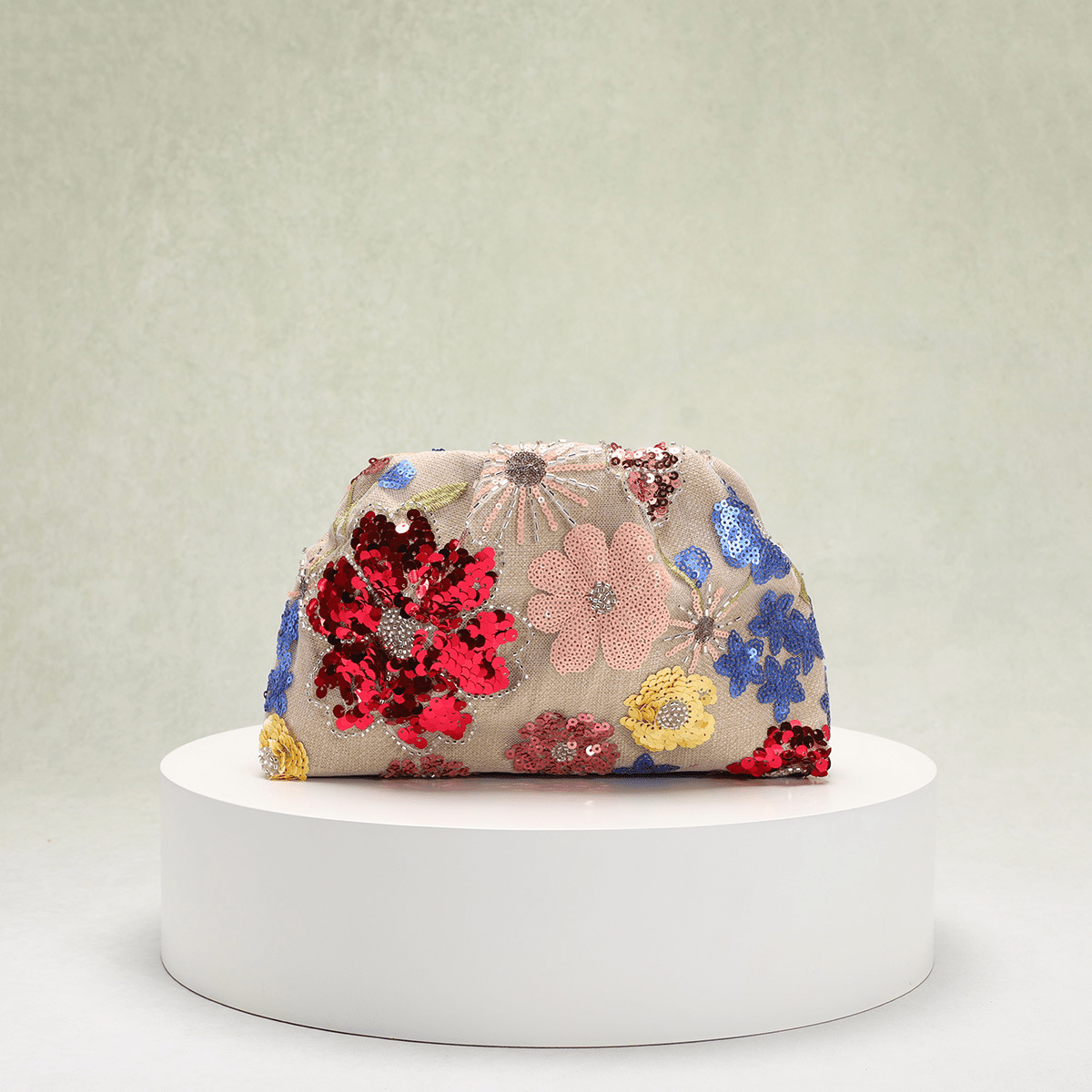 Sophia Elegant Sequin Clutch Bag - Women's Evening Handbag for Weddings & Parties - Image 2