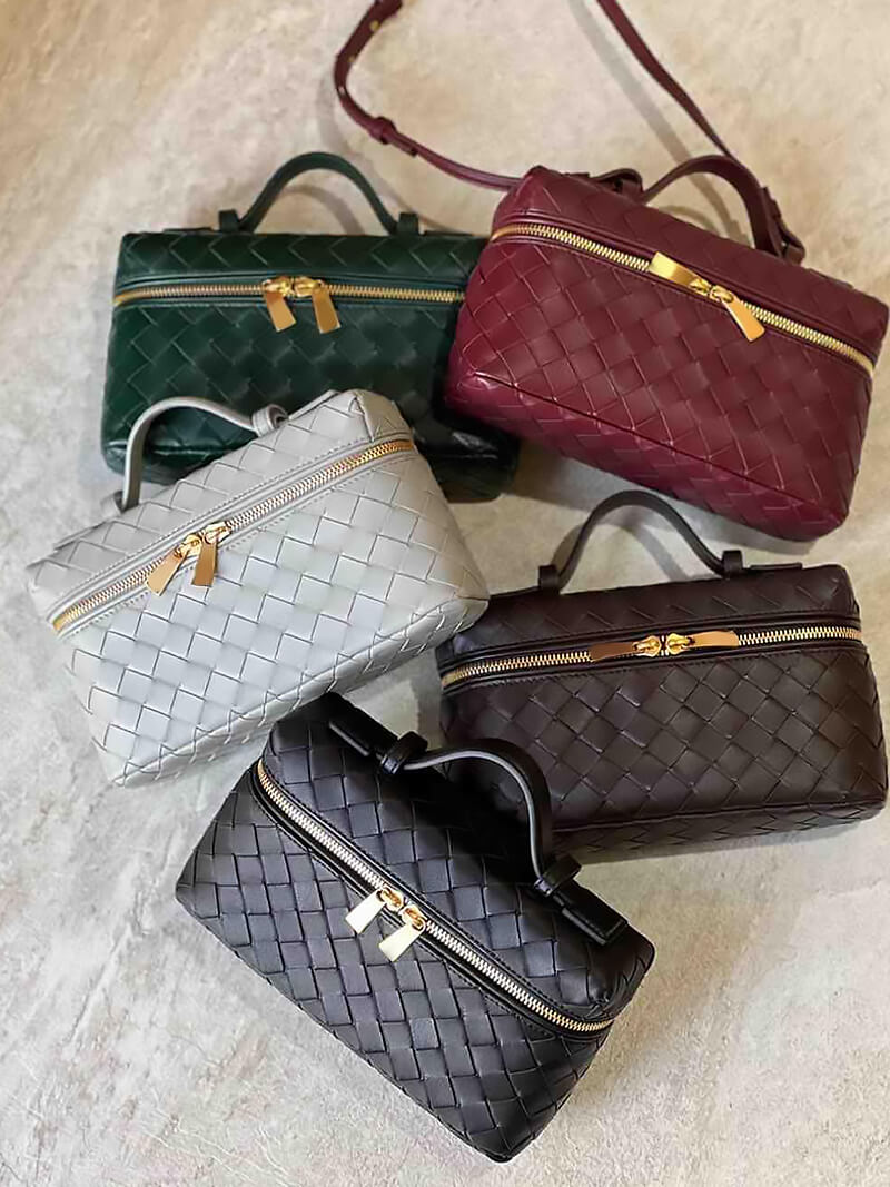 Tara Woven Handbag for Women - Structured Woven Purse - Image 17
