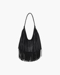 Tatiana Tassel Hobo Shoulder Bag for Women - Soft PU Leather Everyday Handbag