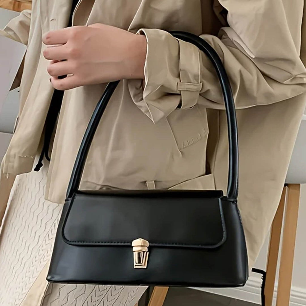 Tally Leather Shoulder Bag - Women's Everyday Handbag - Image 2