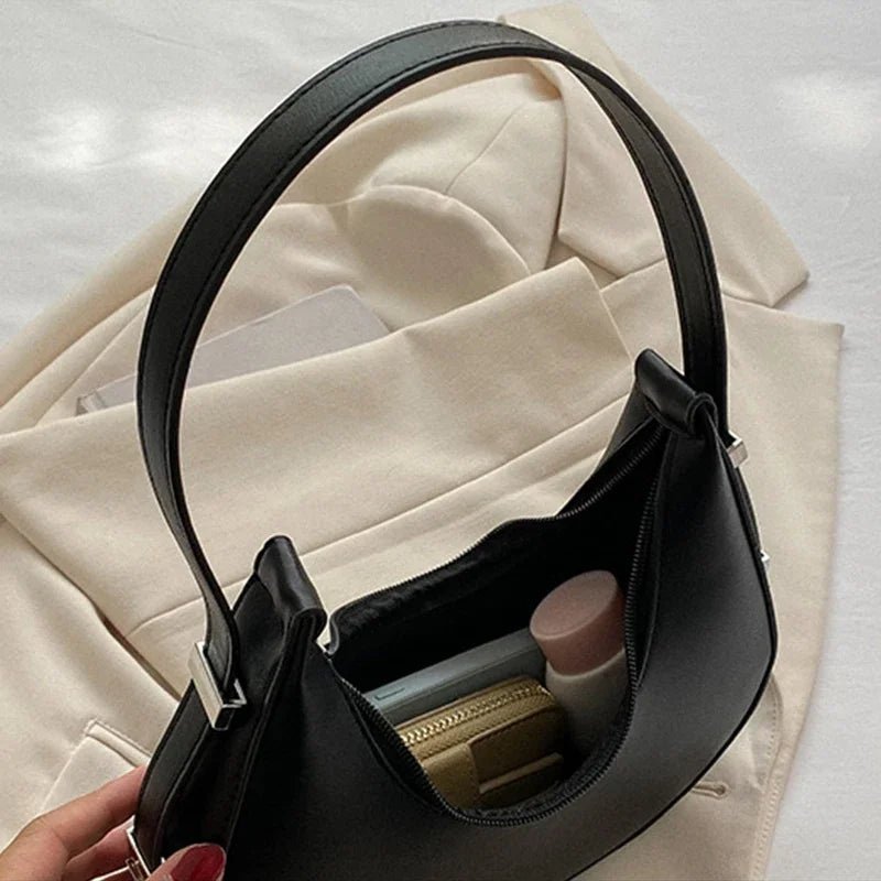 Tyla Vegan Leather Hobo Shoulder Bag for Women - Lightweight Handbag - Image 10