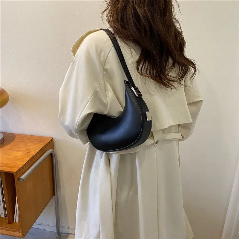 Tyla Vegan Leather Hobo Shoulder Bag for Women - Lightweight Handbag - Image 3