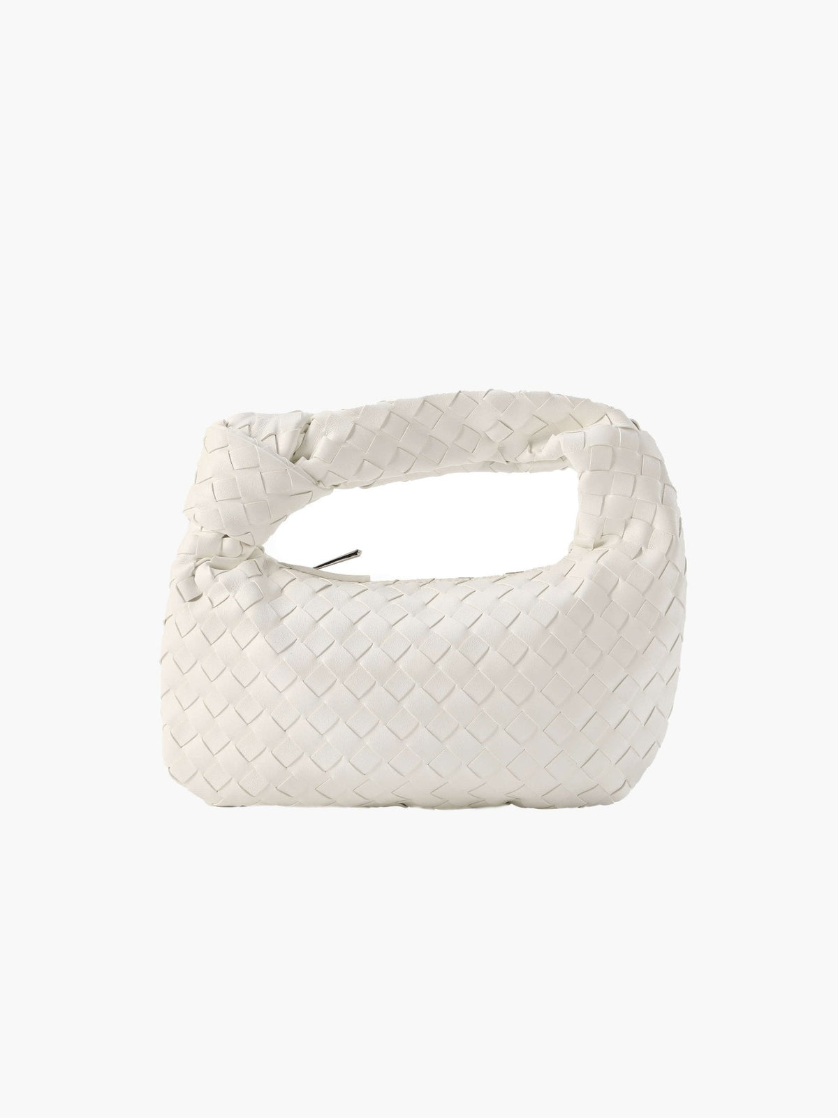 Woven Mini Handbag - Structured Small Evening Handbag - Image 17