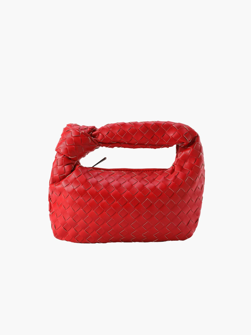 Woven Mini Handbag - Structured Small Evening Handbag - Image 14
