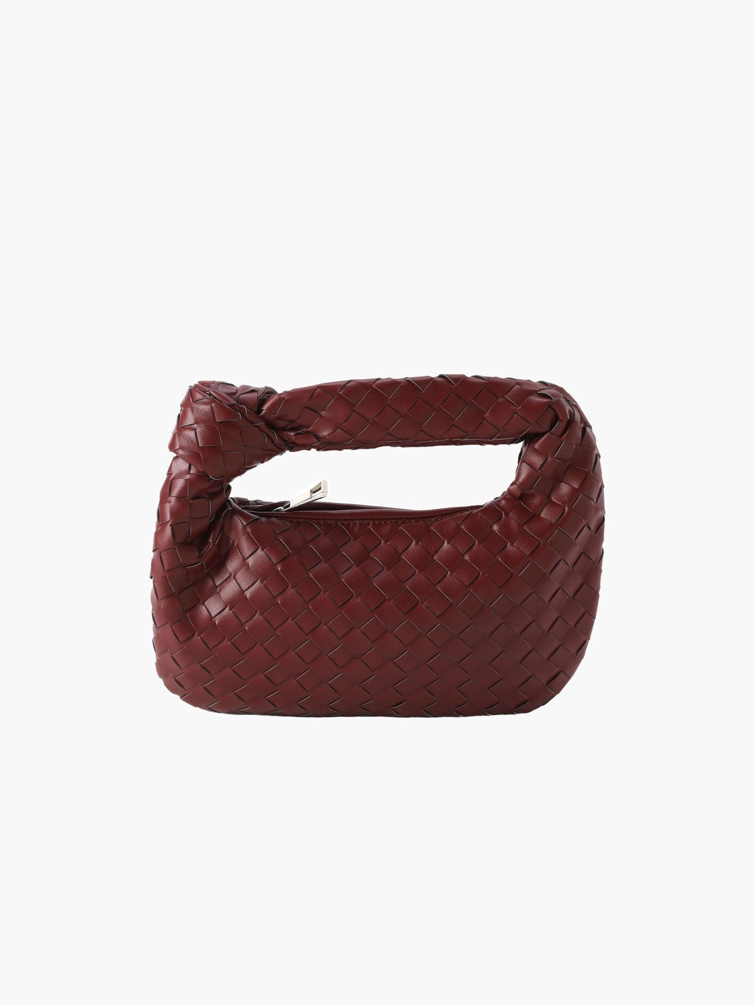 Woven Mini Handbag - Structured Small Evening Handbag - Image 19