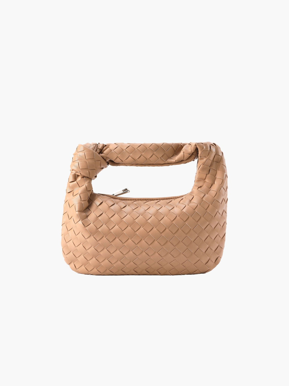 Woven Mini Handbag - Structured Small Evening Handbag - Image 12
