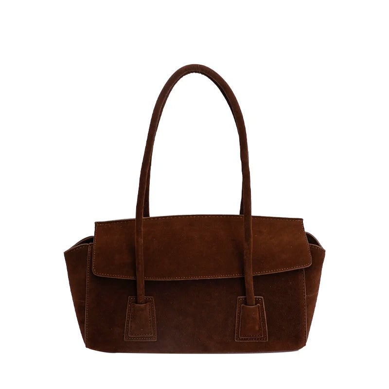 Yara Sequined Faux Suede Tote Bag - Women's Everyday Handbag - Image 7