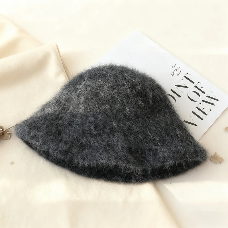 Kyla Fuzzy Bucket Hat - Women's Fashion Hat - Image 11
