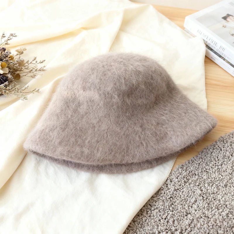 Kyla Fuzzy Bucket Hat - Women's Fashion Hat - Image 15