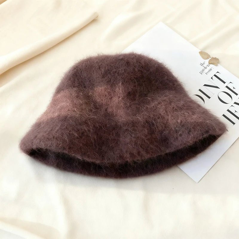 Kyla Fuzzy Bucket Hat - Women's Fashion Hat - Image 14