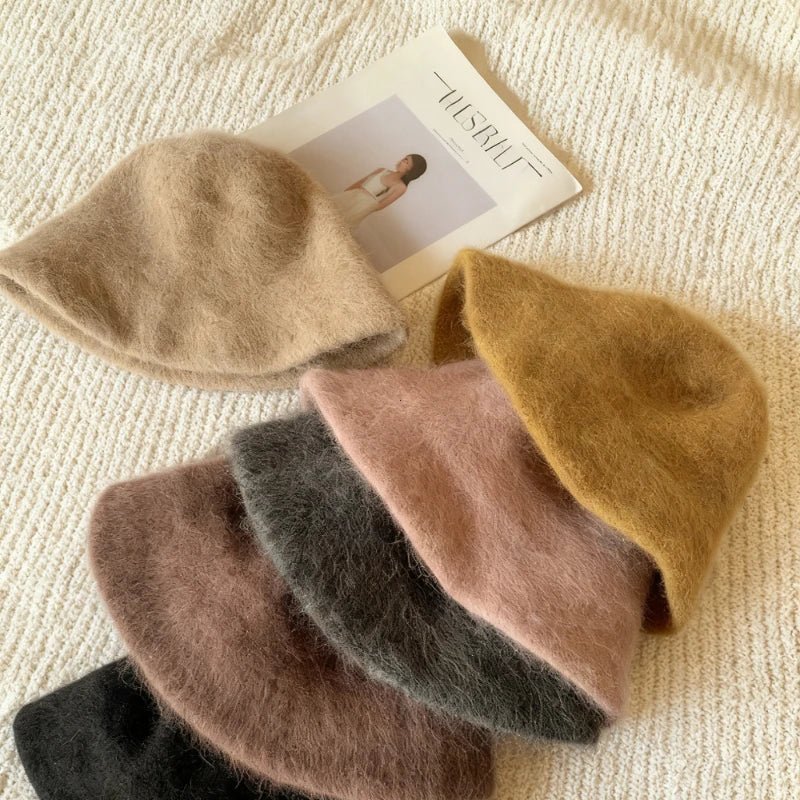 Kyla Fuzzy Bucket Hat - Women's Fashion Hat - Image 18