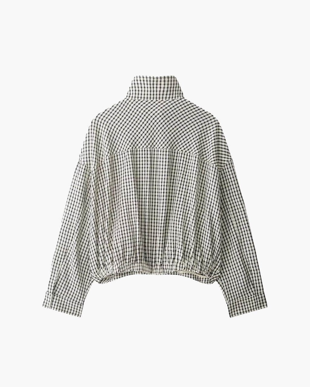 Zoe Plaid Bomber Jacket - Women's Everyday Outerwear - Image 7