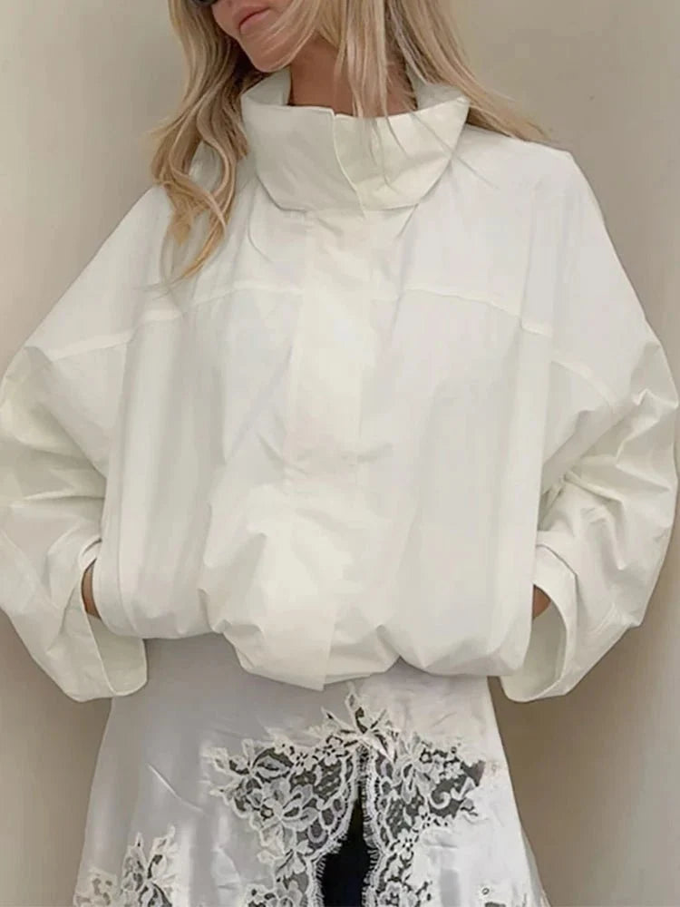 Melanie Hooded Windbreaker Jacket - Women's Everyday Outerwear - Image 6