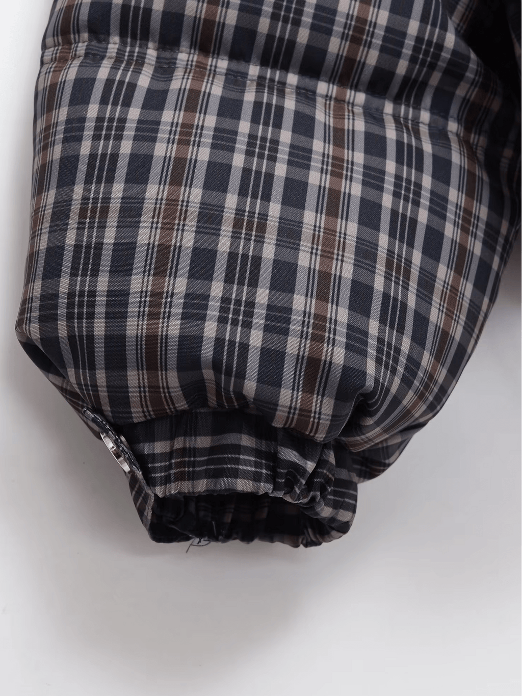 Monica Plaid Puffer Jacket - Women's Everyday Outerwear - Image 11