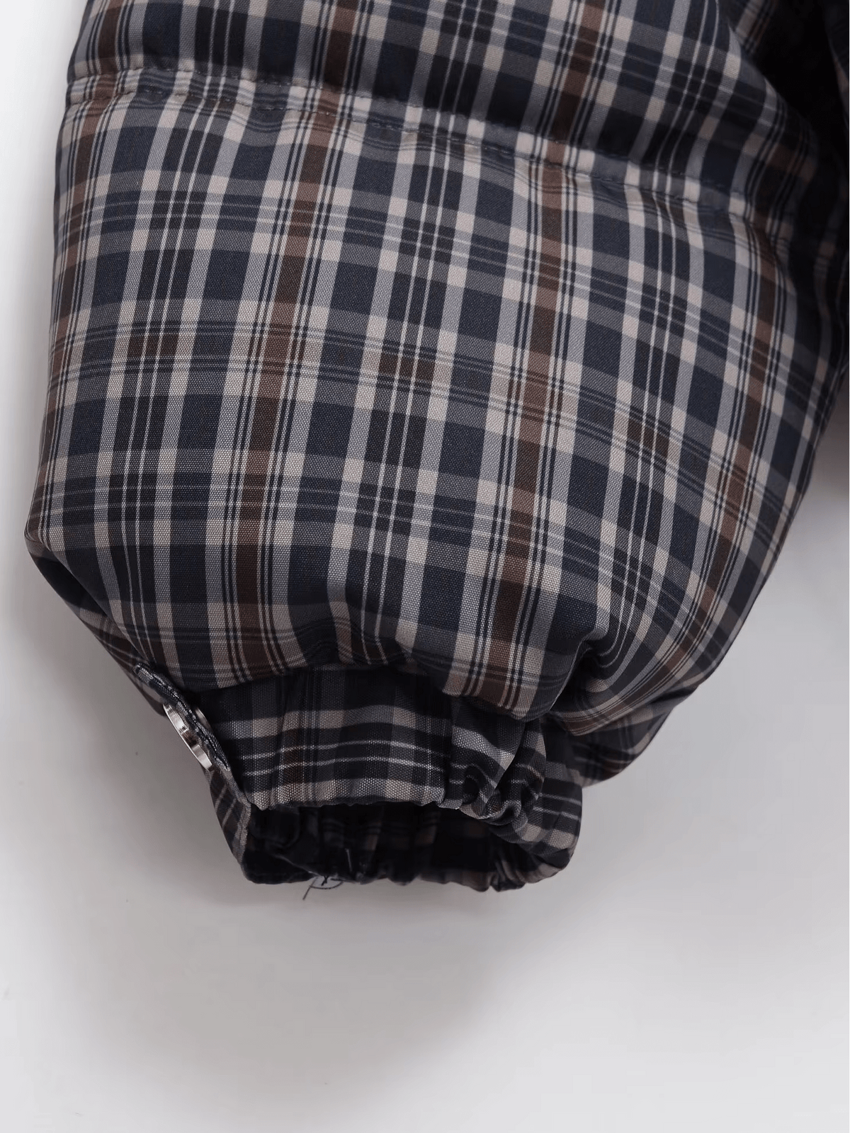 Monica Plaid Puffer Jacket - Women's Everyday Outerwear - Image 11