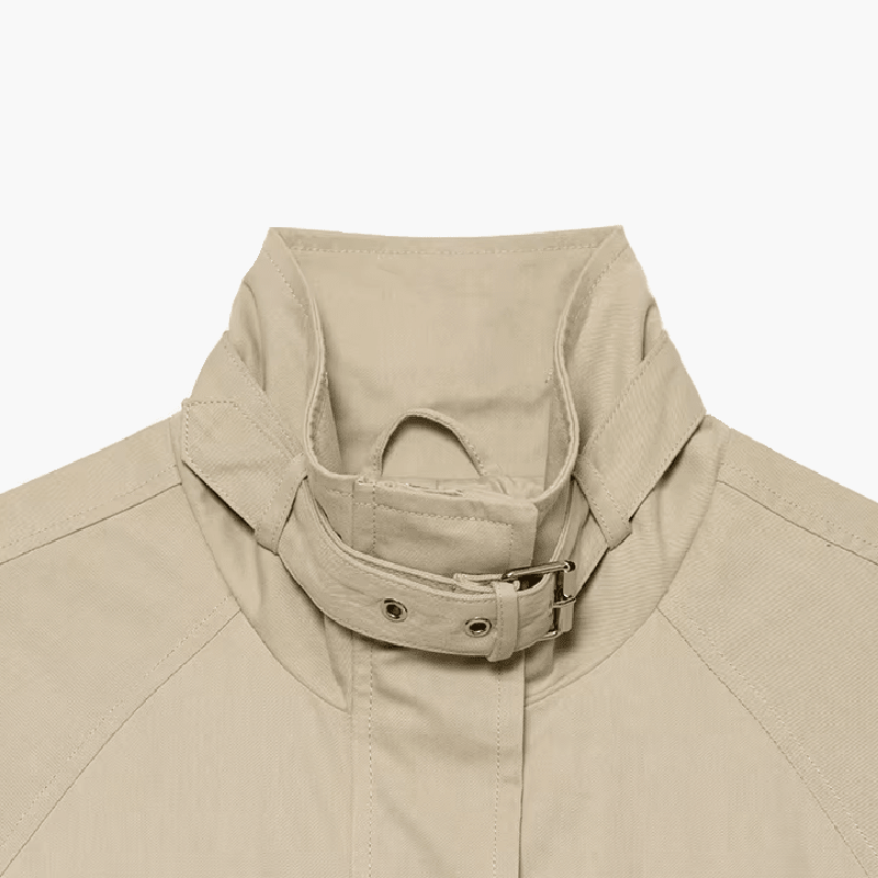 Runa Casual Stand Collar Jacket - Women's Everyday Outerwear - Image 11