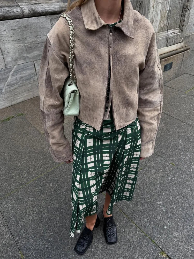 Ziva Tie-Dye Bomber Jacket - Women's Everyday Outerwear