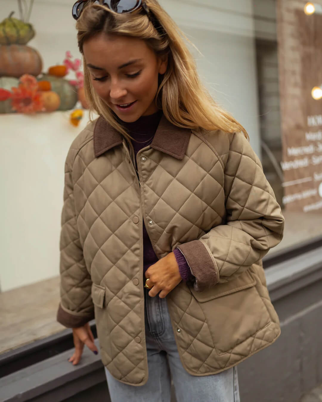 Alice Quilted Retro Jacket - Women's Fall and Winter Outerwear - Image 6