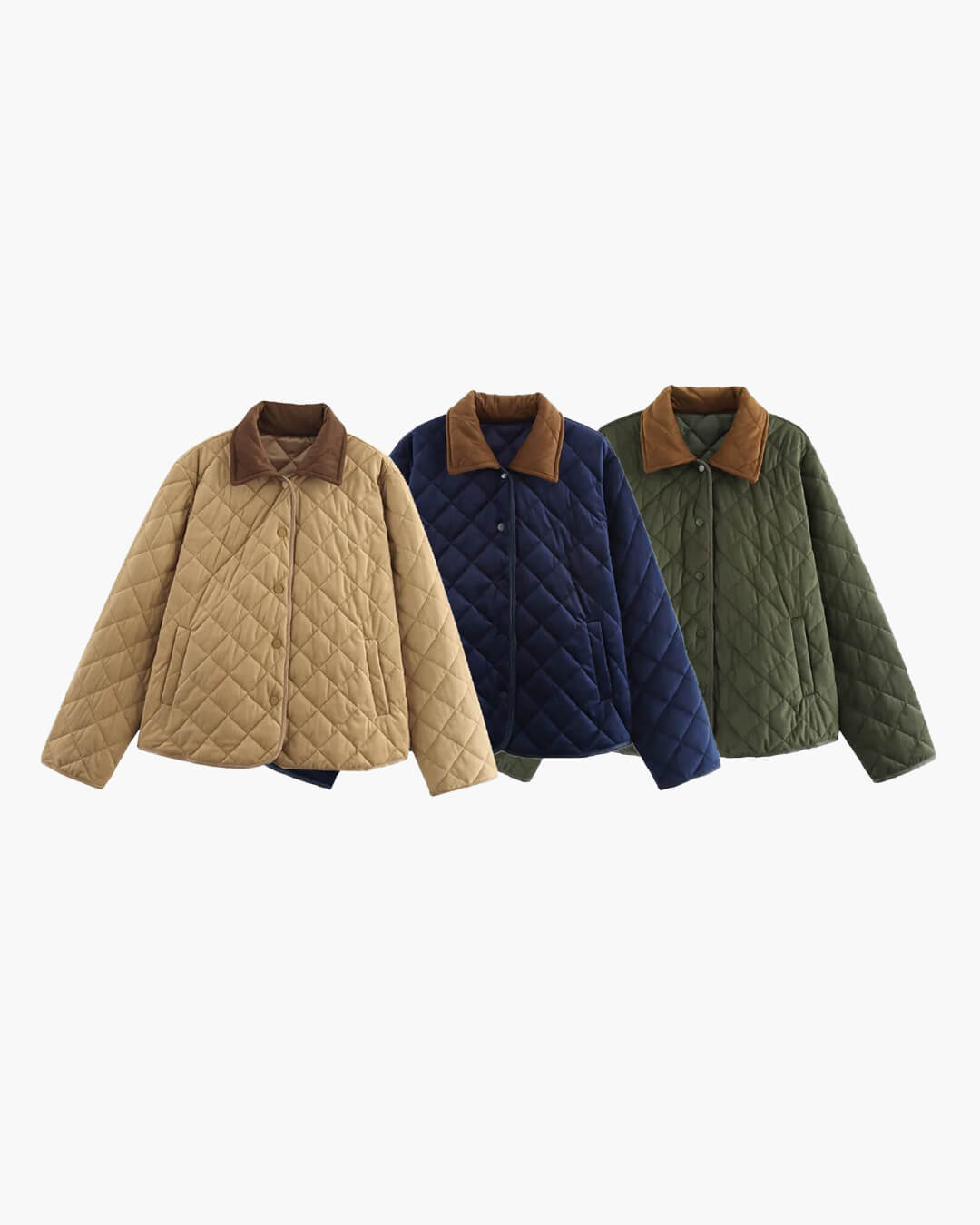 Alice Quilted Retro Jacket - Women's Fall and Winter Outerwear - Image 8