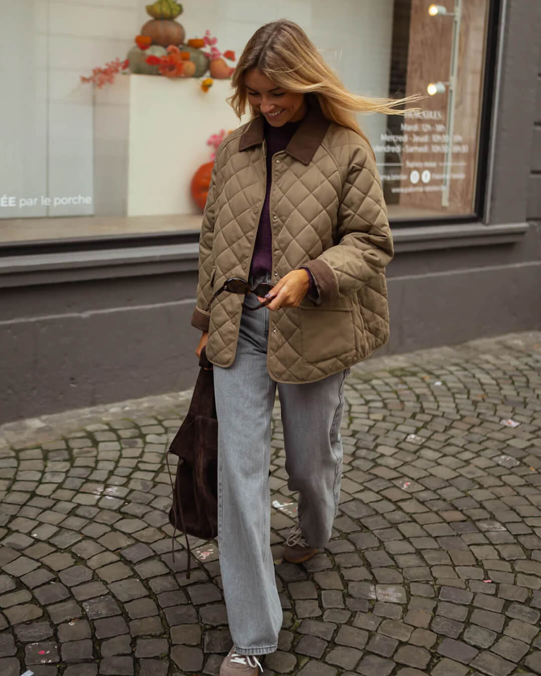 Alice Quilted Retro Jacket - Women's Fall and Winter Outerwear - Image 7