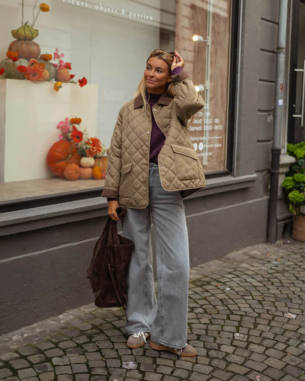 Alice Quilted Retro Jacket - Women's Fall and Winter Outerwear - Image 5