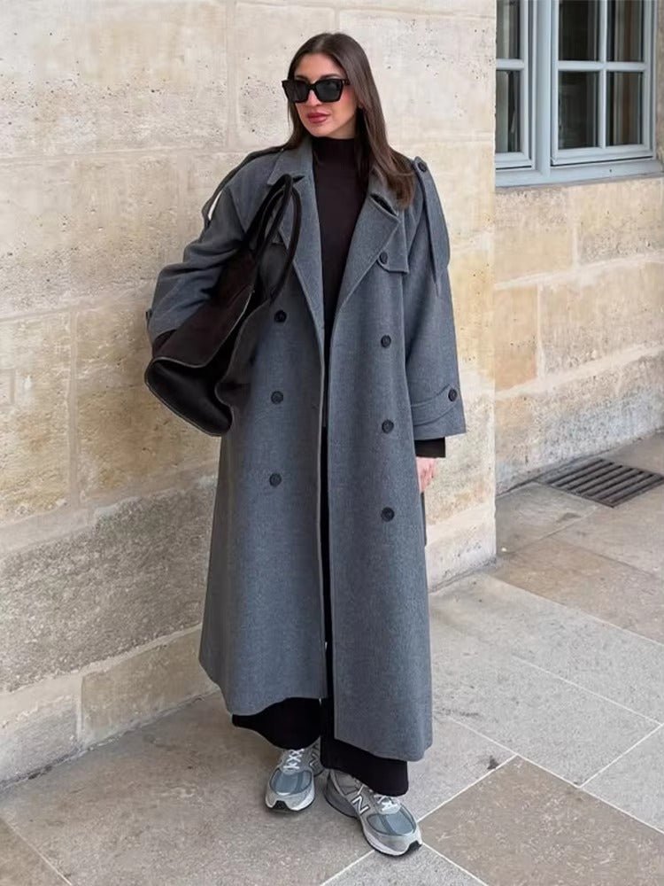 Alicia Women's Winter Coat - Elegant Fall Winter Coat for Women - Image 8