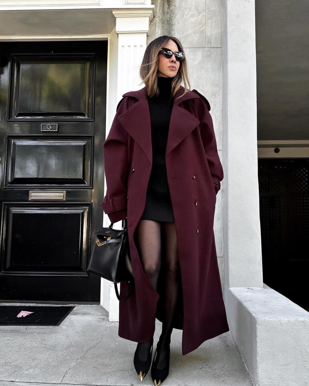 Alicia Women's Winter Coat - Elegant Fall Winter Coat for Women - Image 12