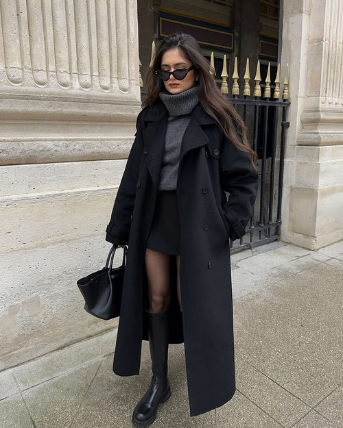 Alicia Women's Winter Coat - Elegant Fall Winter Coat for Women