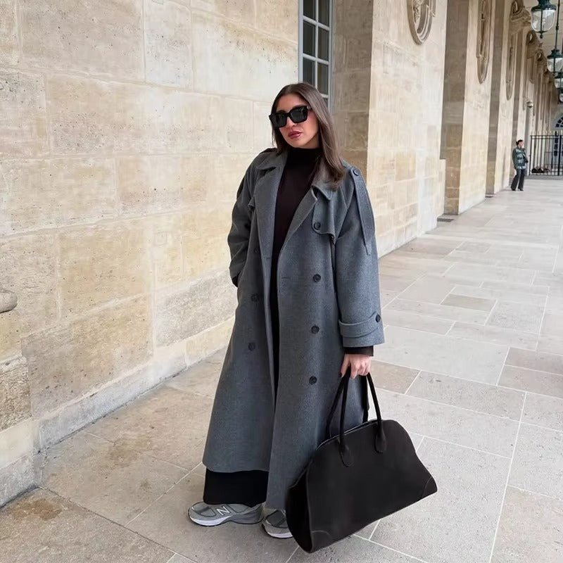 Alicia Women's Winter Coat - Elegant Fall Winter Coat for Women - Image 9