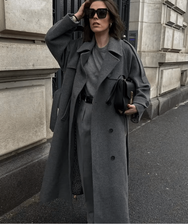 Alicia Women's Winter Coat - Elegant Fall Winter Coat for Women - Image 10