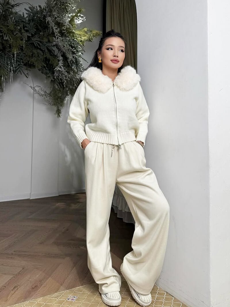 Alison faux fur Jacket - Women's Fall and Winter Outerwear - Image 13