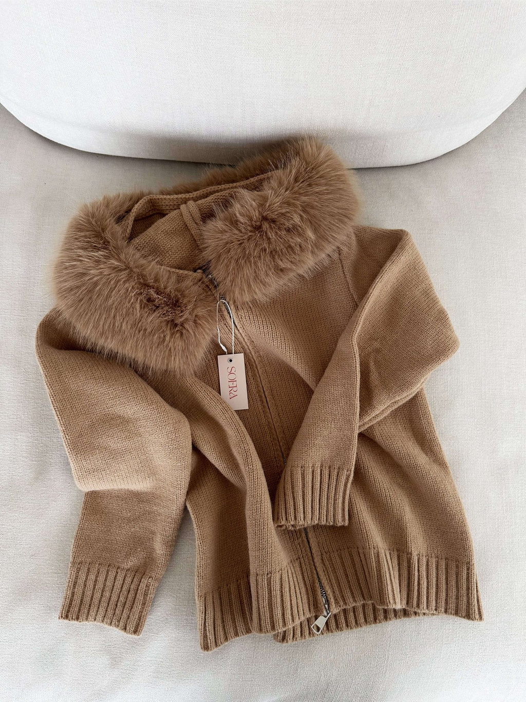 Alison faux fur Jacket - Women's Fall and Winter Outerwear - Image 3