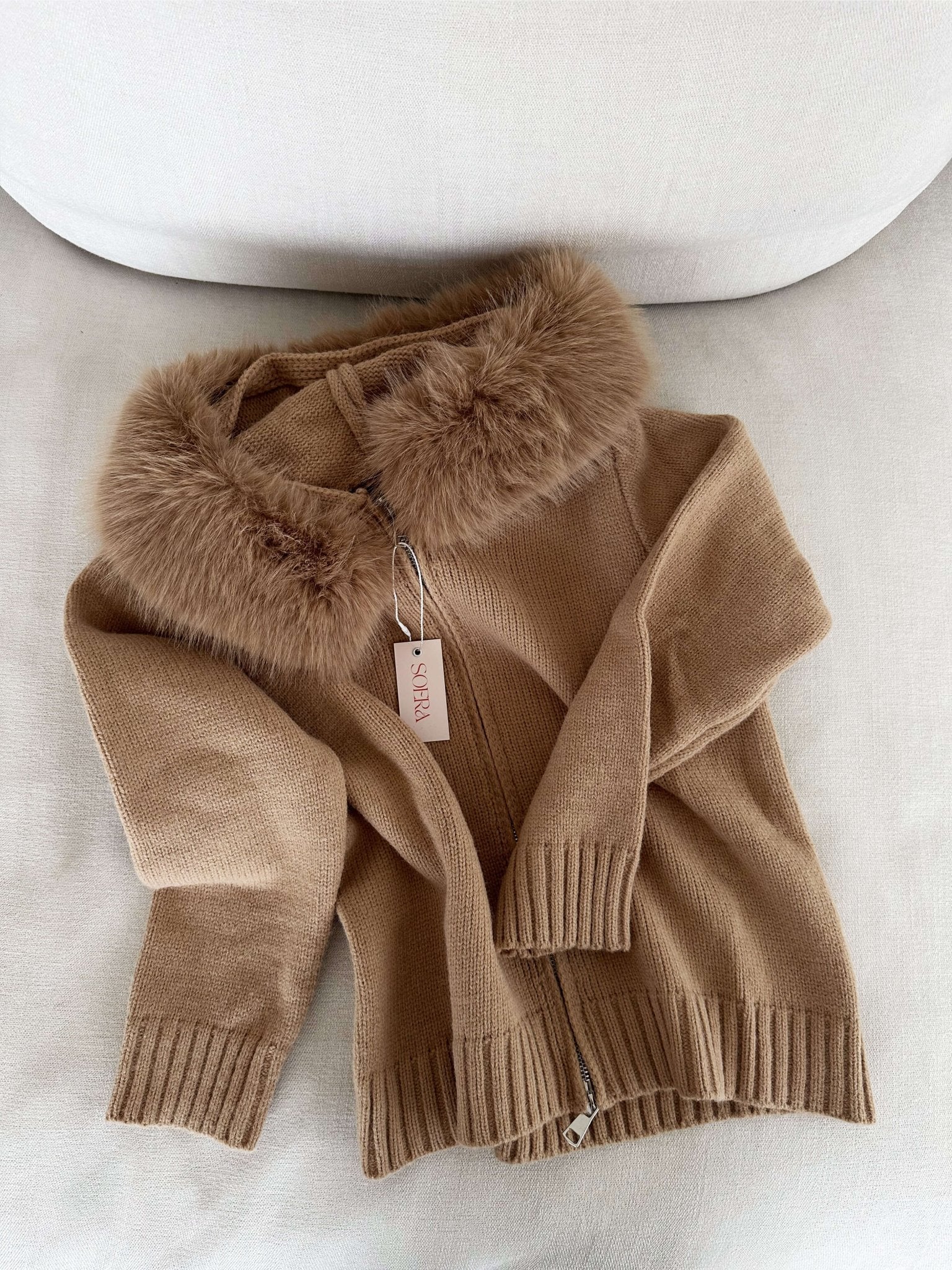 Alison faux fur Jacket - Women's Fall and Winter Outerwear - Image 3