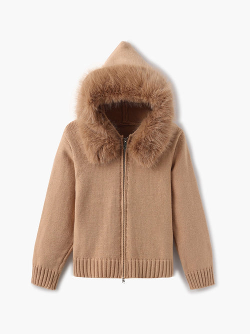 Alison faux fur Jacket - Women's Fall and Winter Outerwear - Image 2