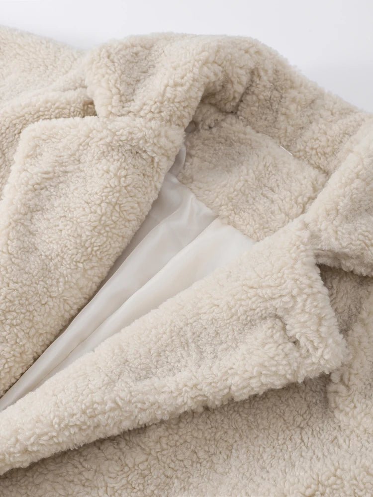 Avianna Plush Winter Coat - Women's Fall and Winter Outerwear - Image 7