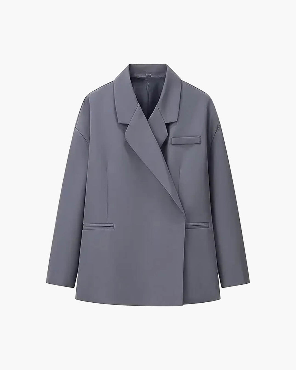 Brittany One-Button Lapel Blazer - Women's Fall and Winter Outerwear - Image 8