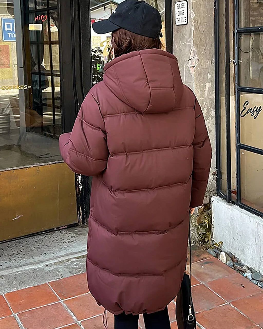 Carlyn Hooded Parka Jacket - Women's Fall and Winter Outerwear - Image 11