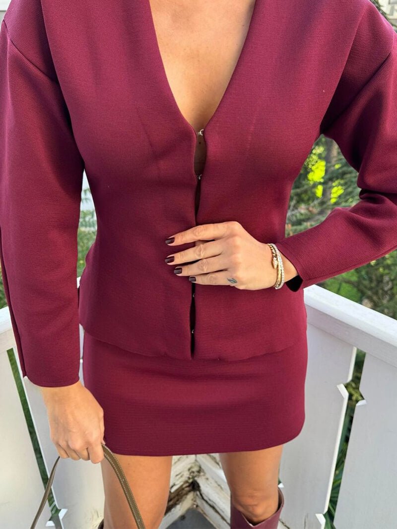 Cathy Knit Set - Women's Fall and Winter Outerwear