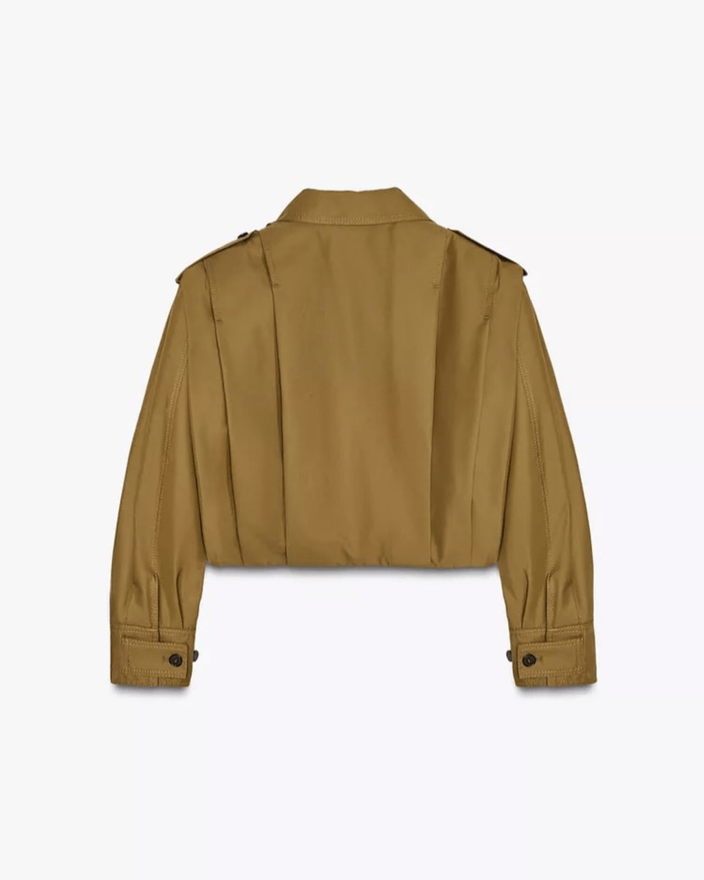 Celia High Collar Short Jacket - Women's Fall and Winter Outerwear - Image 9