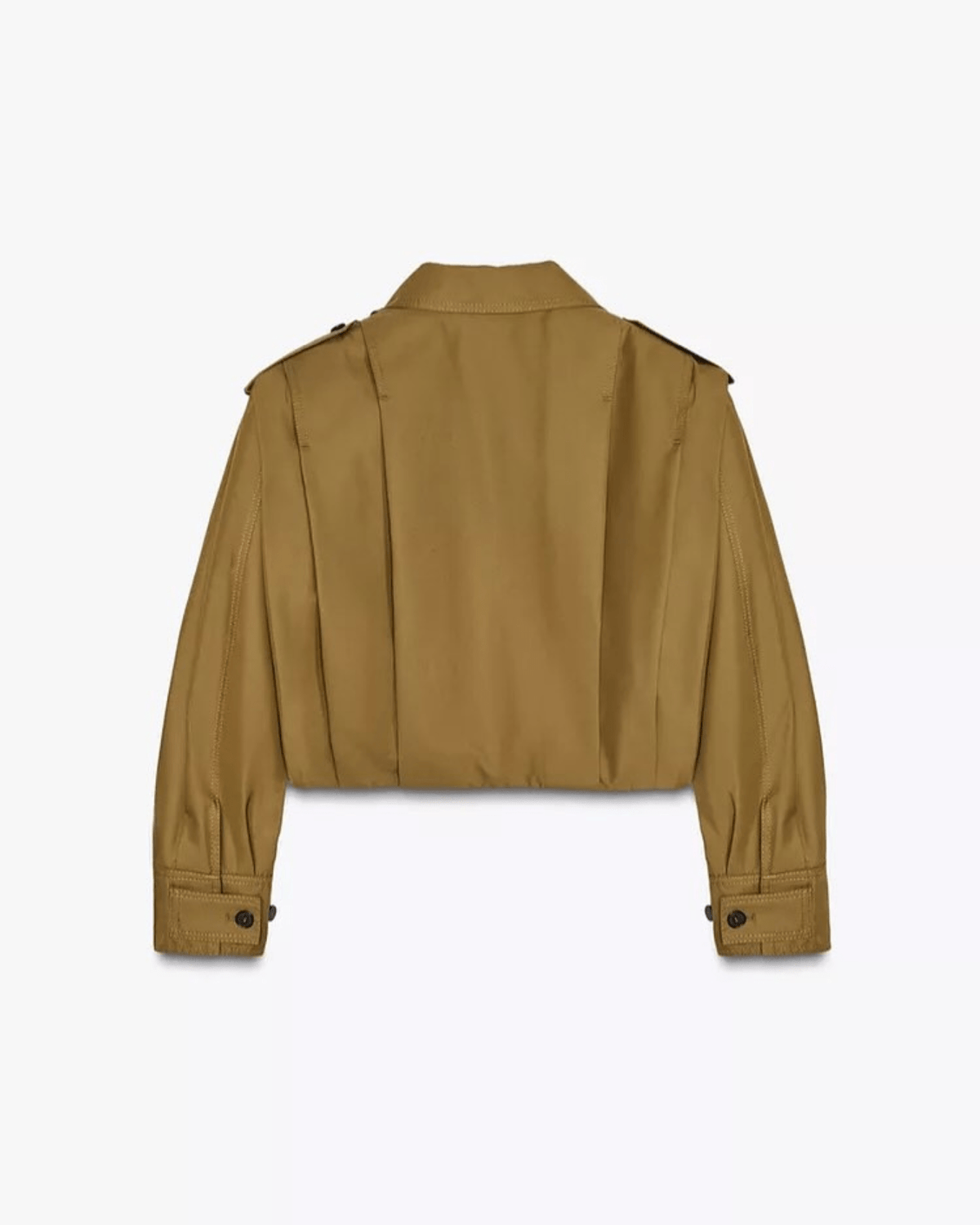Celia High Collar Short Jacket - Women's Fall and Winter Outerwear - Image 9