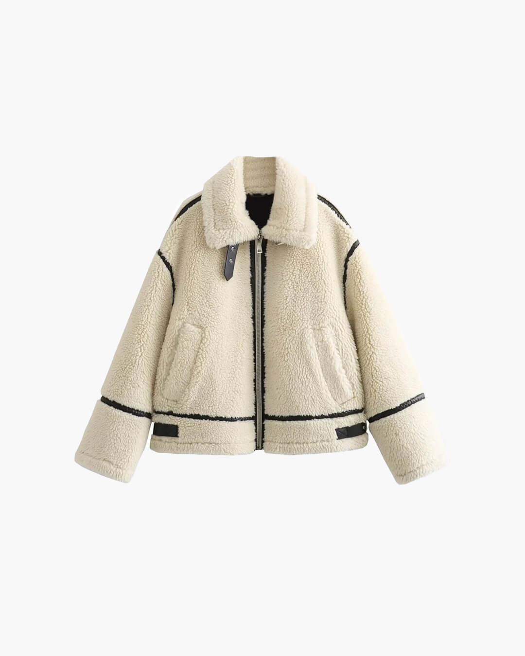Chantal Boucle Bomber Jacket - Women's Fall and Winter Outerwear