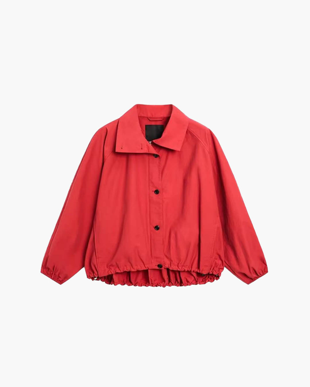 Clara Women's High-Neck Puff Sleeve Bomber Jacket - Tailored Citywear - Image 17