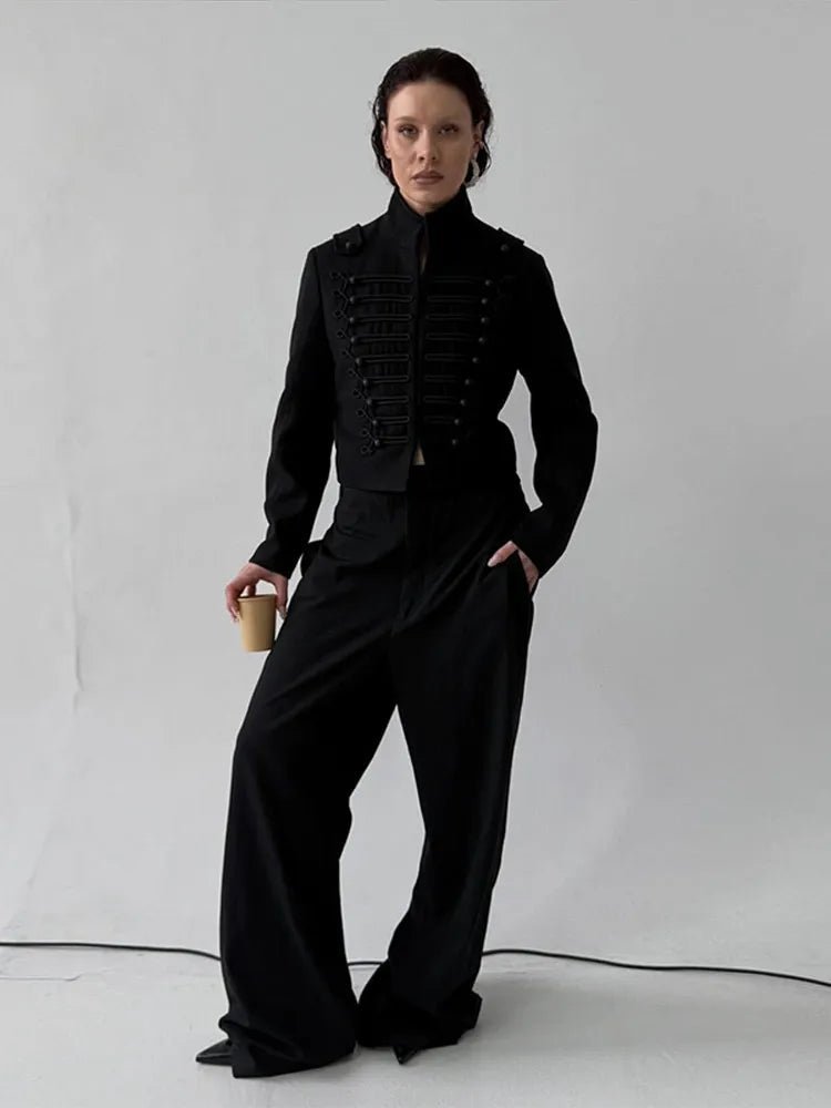 Mariella Napoleon-Style Jacket - Women's Fall and Winter Outerwear - Image 5