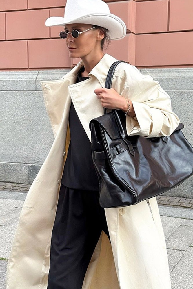 Danielle Belted Trench Coat - Women's Fall and Winter Outerwear - Image 6