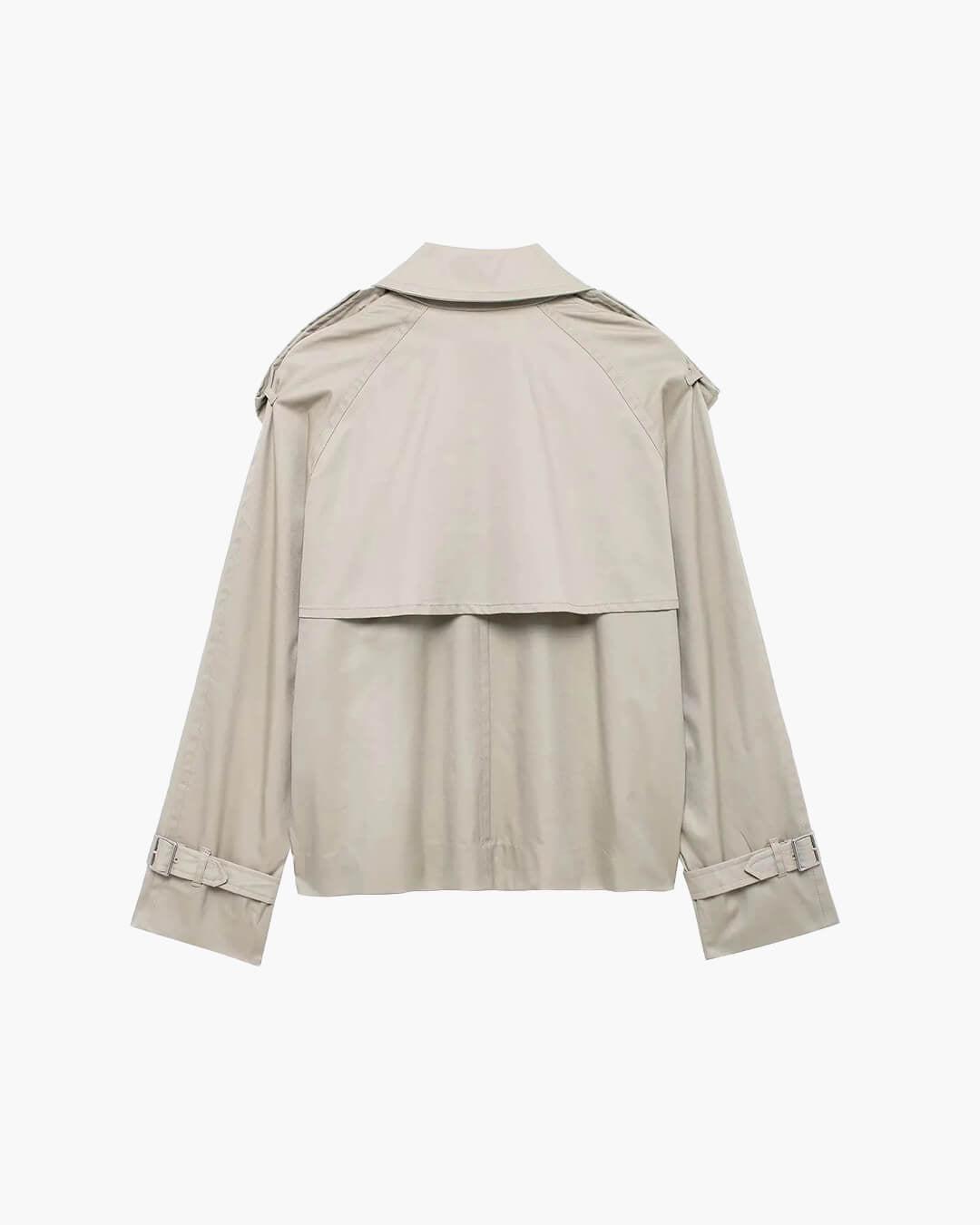 Dhelia Short Trench Coat - Women's Fall and Winter Outerwear - Image 3