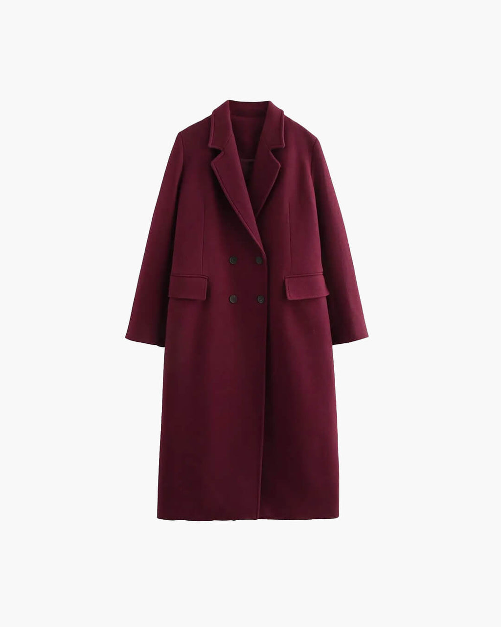 Nora Double Breasted Maxi Coat - Women's Fall and Winter Outerwear