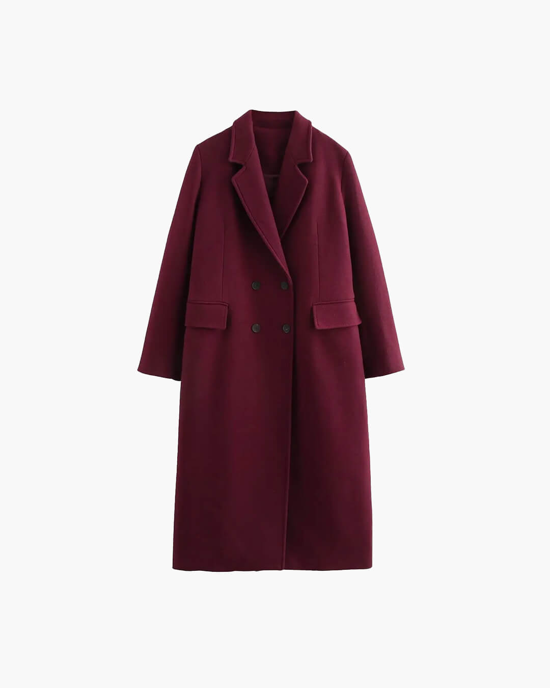 Nora Double Breasted Maxi Coat - Women's Fall and Winter Outerwear